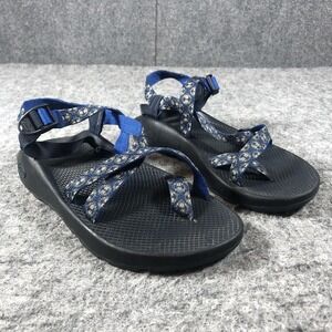 Chaco Festival Sandals Mens‎ 12 Blue Adjustable Strap Hiking Outdoor Comfort